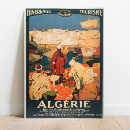 Affiche Hivernage Tourisme Algérie