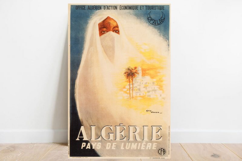 Affiche Algérie pays de lumière