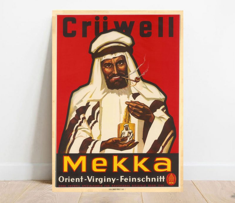 Affiche vintage Mekka