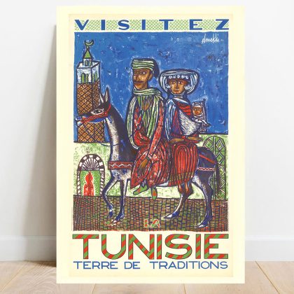 Affiche Tunisie, Gabès centre d'excursion