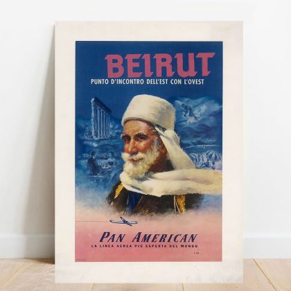Affiche Beyrouth Pan American