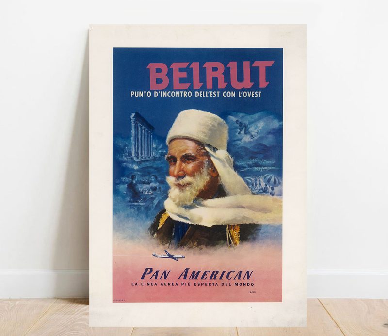 Affiche Beyrouth Pan American