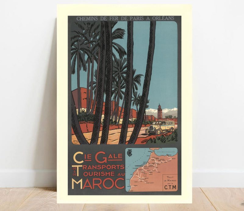 Affiche Maroc CTM