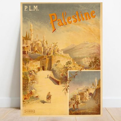 Affiche Palestine PLM